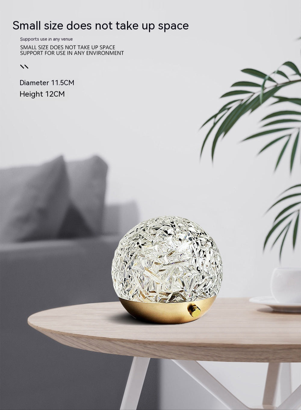 New Water Ripple Projector Night Light Crystal Mood Lamp Bedside Home Bedroom Decoration Aesthetic Christmas Gift Sunset Lights